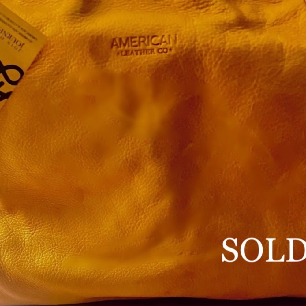 ~BRAND NEW WITH TAGS AMERICAN LEATHER CO SHOULDER BAG~